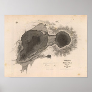 Crater of Kilauea, Hawaii Poster