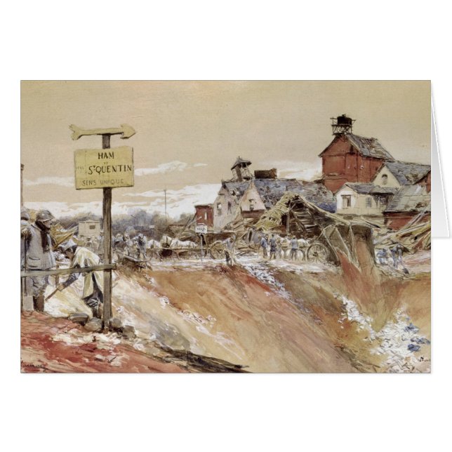 Craters at Ham-Saint-Quentin (Front Horizontal)