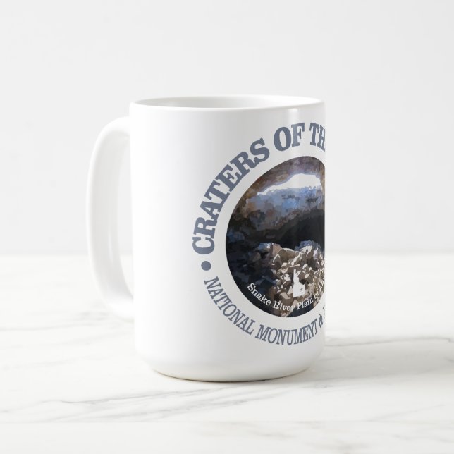 Craters of the Moon Coffee Mug (Front Left)