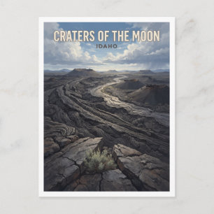 Craters of the Moon National Monument and Preserve Postcard