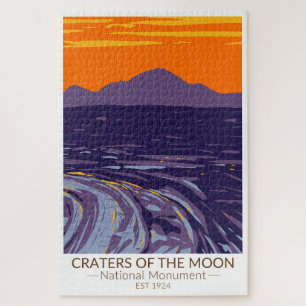 Craters of the Moon National Monument Idaho  Jigsaw Puzzle