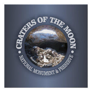 Craters of the Moon Poster