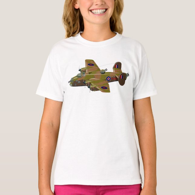 Cratoon retro bomber T-Shirt (Front)