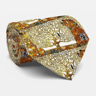 CRAVATE クリムト『生命の樹』