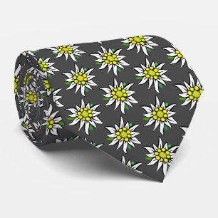 Cravate 1000 Edelweiss gris foncé