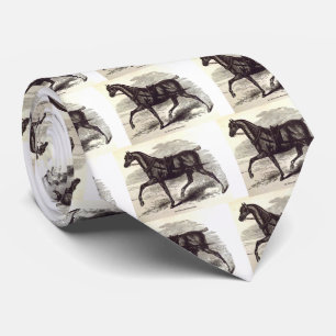 Cravate 19e siècle Un cheval anglais Roadster