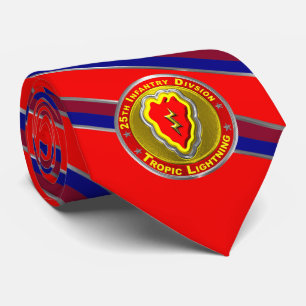 Cravate 25th Infantry Division “Tropic Lightning” Neck Tie
