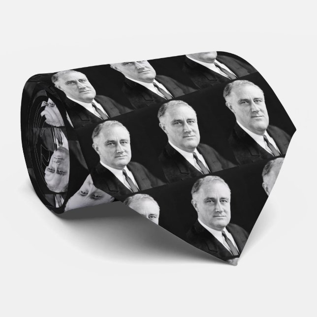 Cravate 32 Franklin Delano Roosevelt (Roulé)
