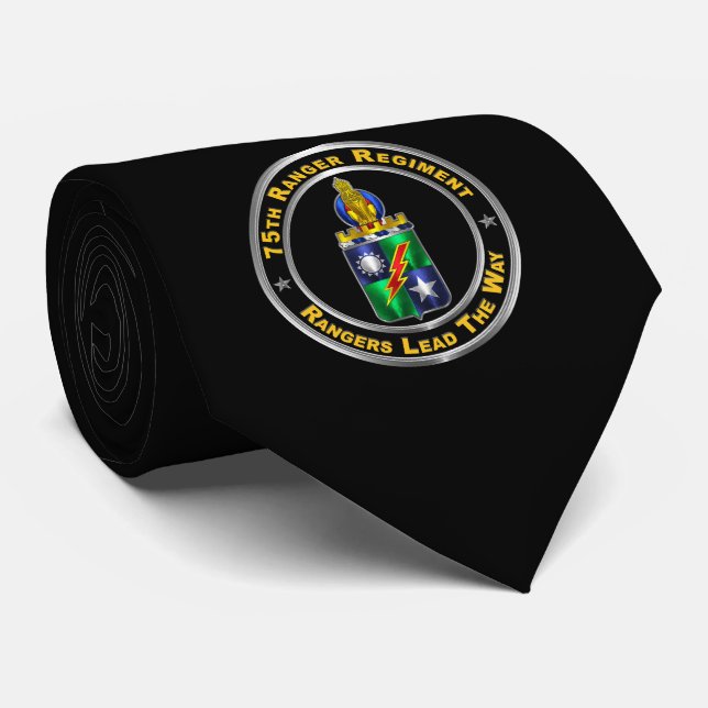 Cravate 75e régiment de Rangers (Roulé)