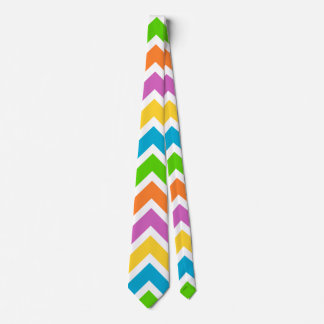 cravate à chevron de printemps