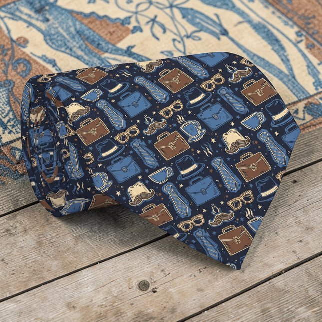 Cravate à motif Dapper Dad pour la fête des Pères (Créateur téléchargé)