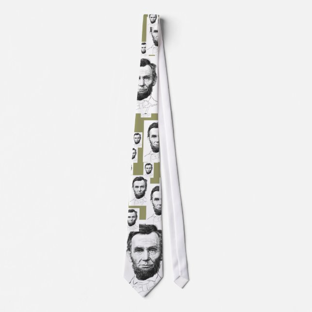 Cravate Abe Lincoln (Devant)