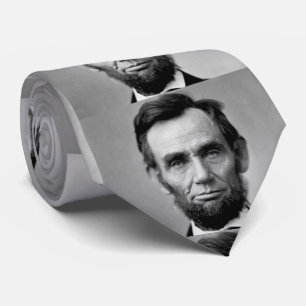 Cravate Abraham Lincoln Président des États-Unis