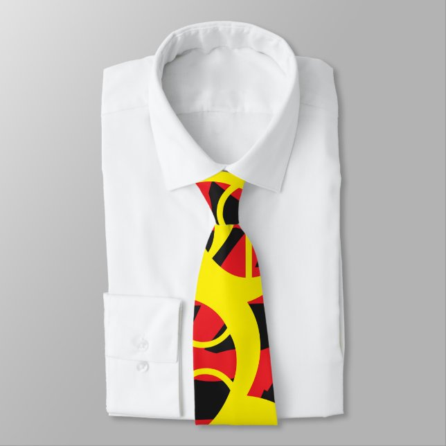 Cravate Abstract Art Tie (Attaché)