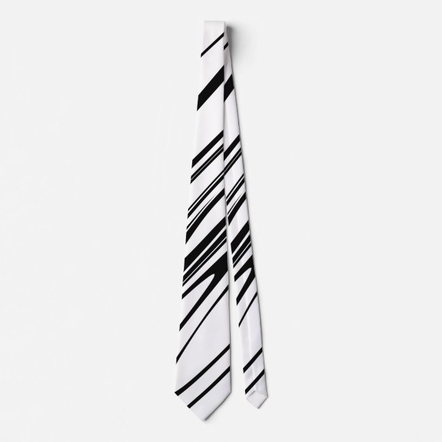 Cravate Abstract Zebra (Devant)