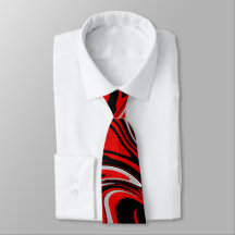 Abstrait rouge et noir