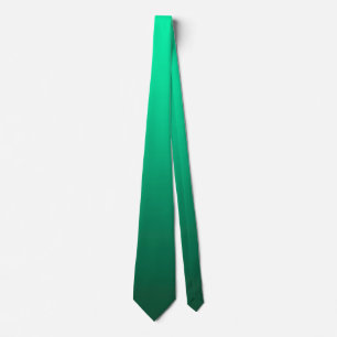 Cravate Abstrait vert brillant contraste de couleur pure t