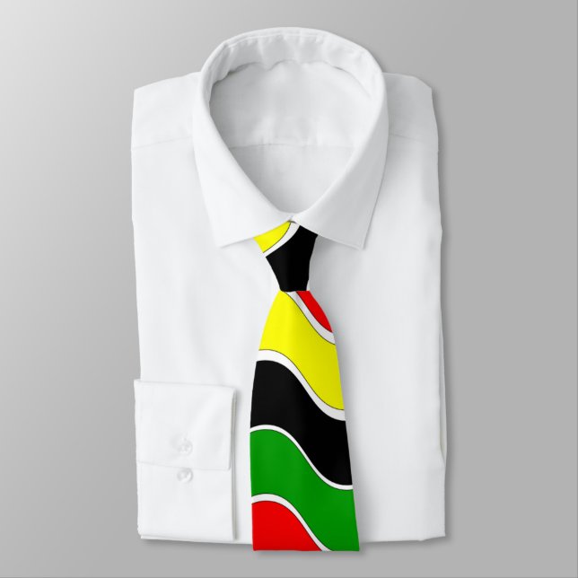 Cravate Africain-américain coloré (Attaché)
