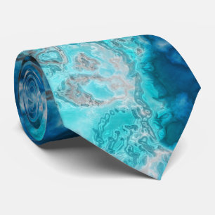 Cravate Agate bleue 1