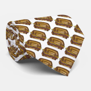 Cravate alimentaire classique NYC Deli Reuben Past