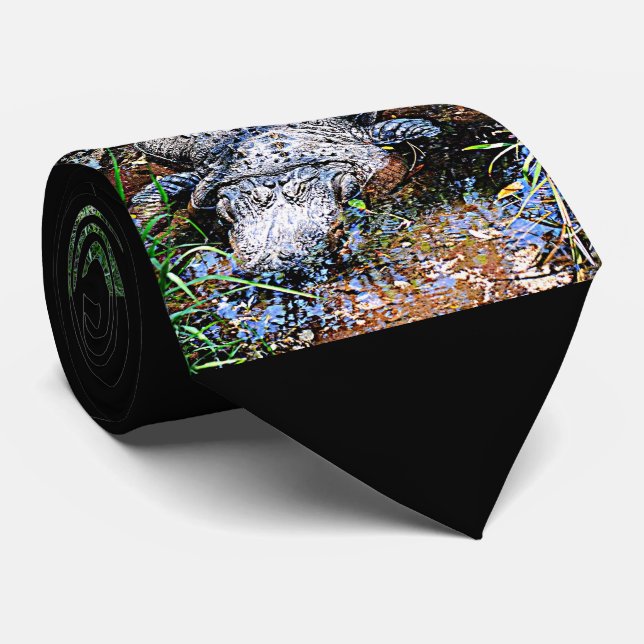 Cravate Alligator (la Floride, Louisiane et Mississippi) (Roulé)