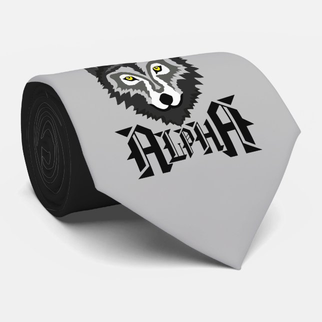 Cravate Alpha Wolf (Roulé)