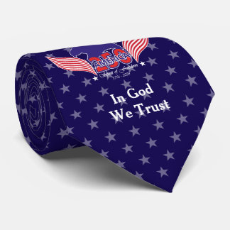 Cravate America 250th-Spirit of Freedom-Blue-White Stars 