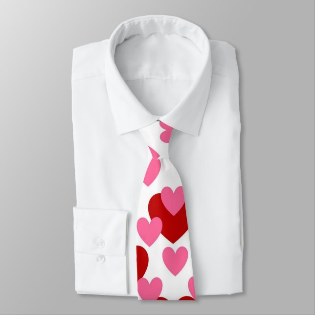 Cravate Amour de coeur de Valentine (Attaché)