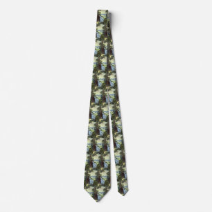 Cravate Amour vintage et Romance, Vue Tropicale romantique