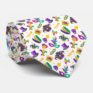Cravate Amusement de Mardi Gras