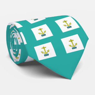 Cravate Ancre d'espoir d'Île de Rhode