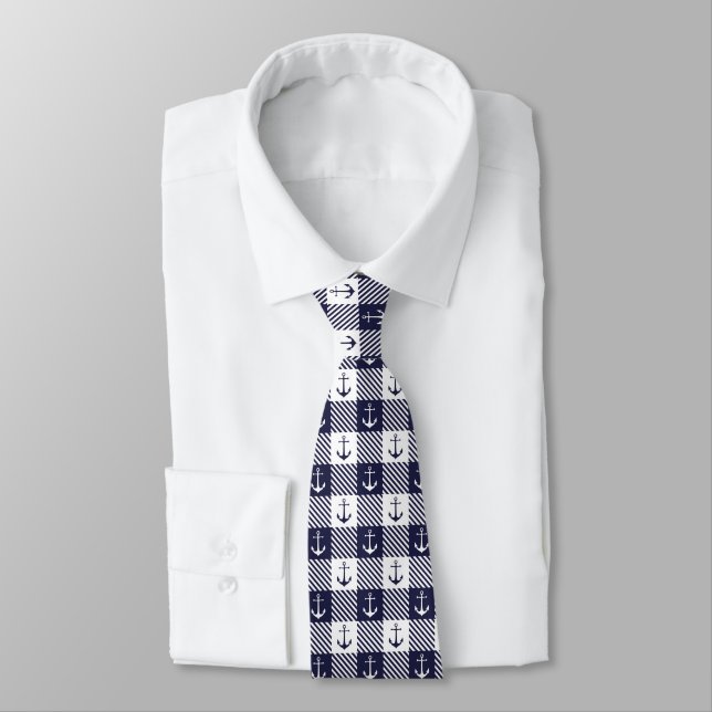 Cravate Ancre masculine (Attaché)