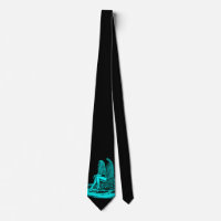 Angel, perdu dans la pensée, noir et vert Design