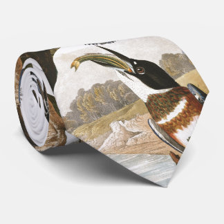 Cravate animale de faune d'oiseaux de