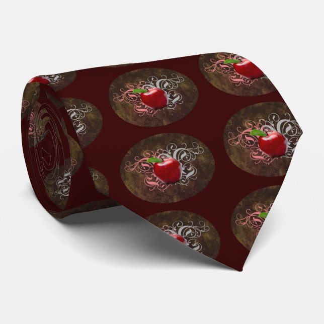 Cravate Apple antique (Roulé)