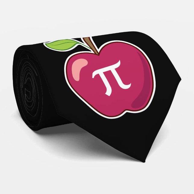 Cravate Apple pi (Roulé)