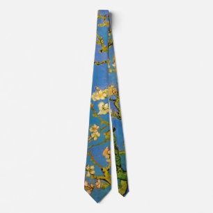 Cravate Arbre aux amandes en fleurs par Vincent van Gogh
