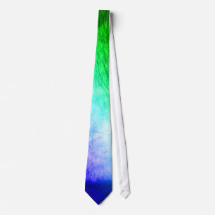 Cravate Arc-en-ciel velu