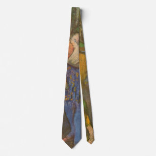 Cravate Arlequin et Columbine par Edgar Degas Art Vintage