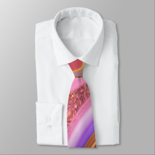 Cravate art de couleur vibratoire