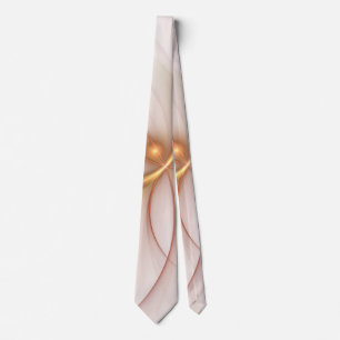 Cravate Art moderne abstrait de fractale noblement d'en