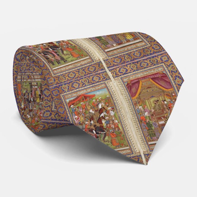 Cravate Art musulman islamique de Boho de l'Islam de (Roulé)