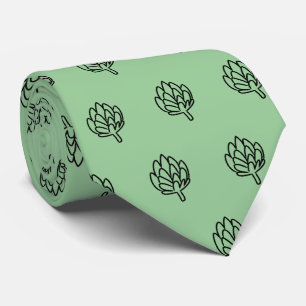 Cravate Artichoke potager globe artichauts fleur comestibl