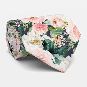 Cravate ArtsApp H2 Blush rose Roses do-it-yourself Mariage