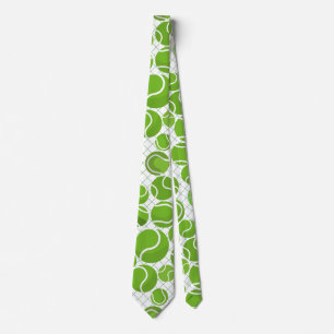 Cravate Attrapez le Motif de Tennis Balls
