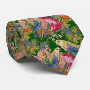 Cravate Australien Rosella à tête pâle