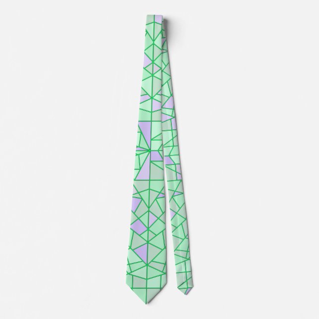 Cravate avec design plus vert (Devant)
