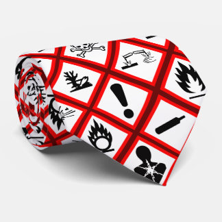 Cravate Avertissements relatifs aux dangers de l'Osha