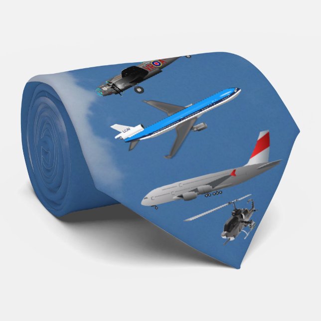 CRAVATE AVIONS (Roulé)