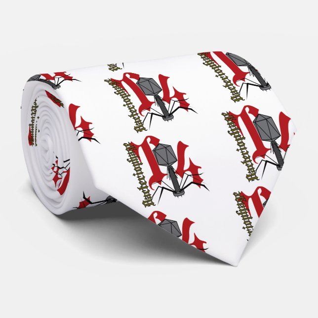 Cravate Bactériophage T4 (Roulé)